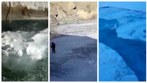 Морозы в Баткене: Замерзли реки (видео) — Экология АКИpress