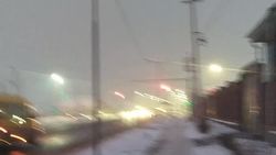 На участке дороги по Чортекова нет освещения. Видео горожанина