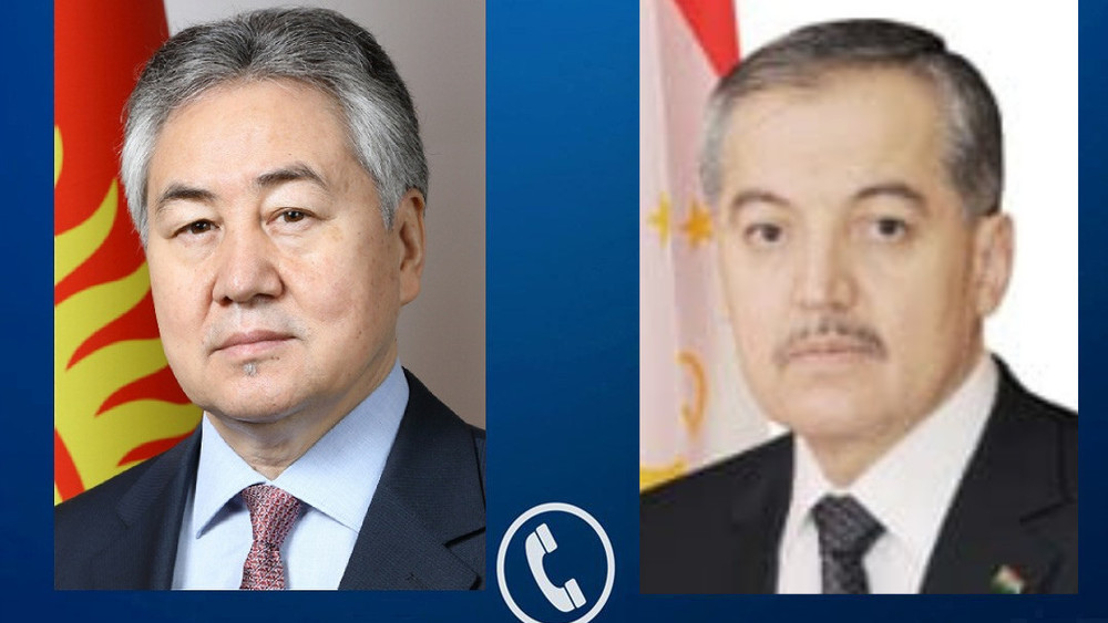 Главы МИД Кыргызстана и Таджикистана переговорили по телефону