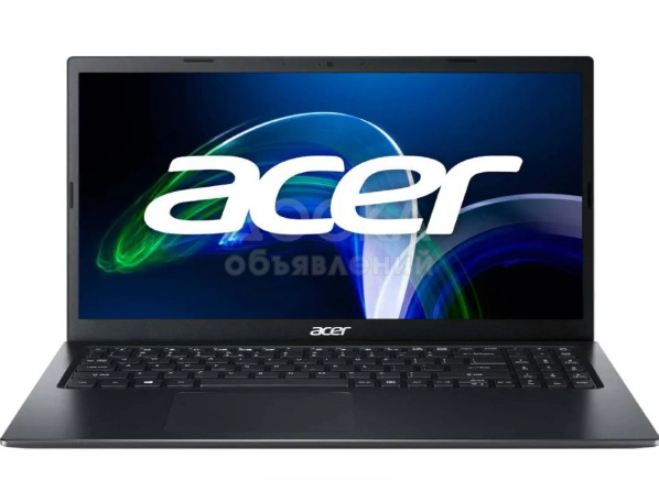 Ноутбук Acer Extensa 15 EXT Intel Core i3-1115G4 (3.00-4.10GHz), 4GB DDR4, 128GB SSD, Intel Iris Xe Graphics G4, 15.6"FHD (1920x1080) IPS, WiFi ac, BT 5.0, HD WC, DOS, Русская клавиатура, Charcoal Black