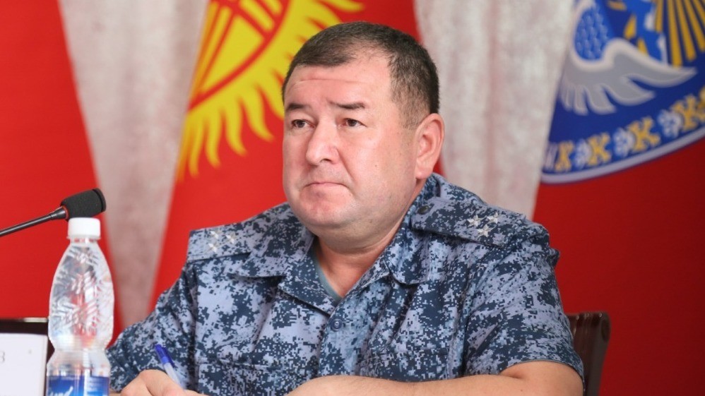 Первый заместитель министра внутренних дел Адылбек Бийбосунов