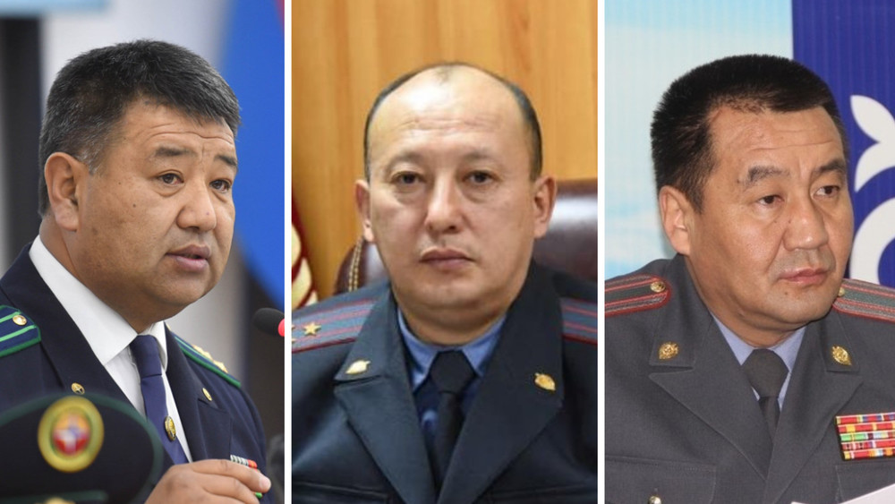 Садыр Жапаров подписал указы о присвоении звания «генерал-майор» трем ...