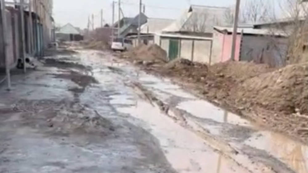 Состояние дороги в Арча-Бешике после проведения канализации. Видео жителя