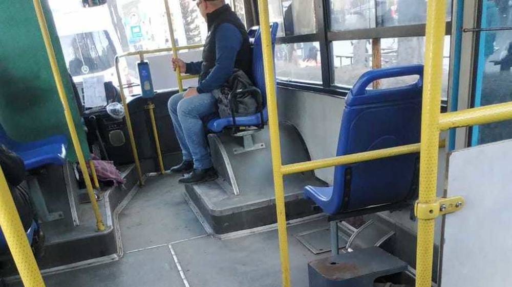 Почему на новом маршруте №50 используют старые автобусы? - горожанин