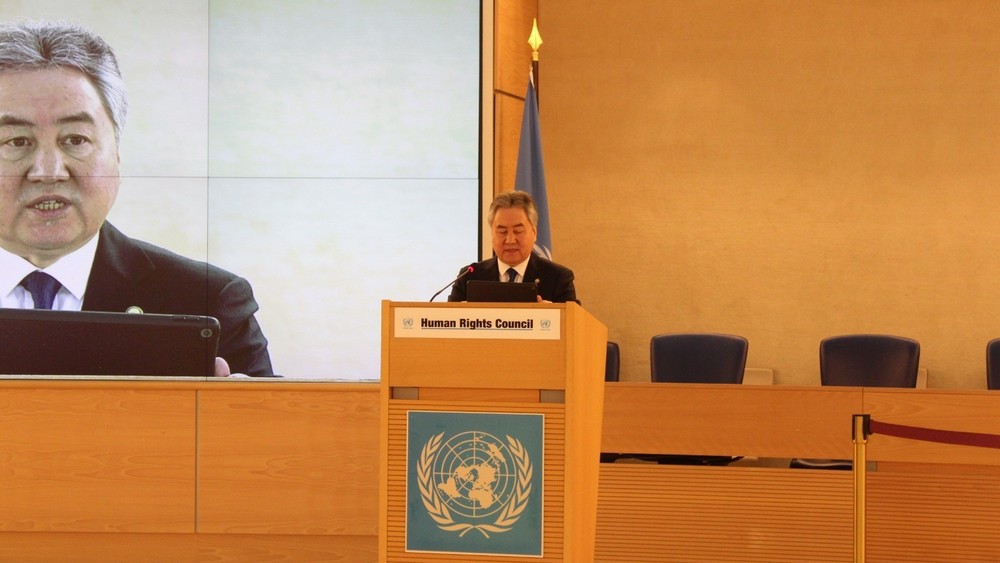 Глава МИД Кыргызстана выступил на 52-й сессии Совета ООН по правам человека в Женеве