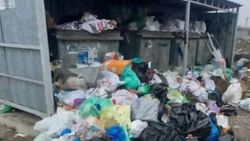 На Куттубаева снова не убирают мусор. Фото