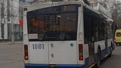 Водитель троллейбуса №7 высадил пассажира, который не смог оплатить за проезд из-за неработающего валидатора. Фото