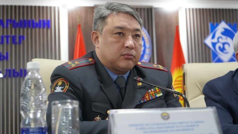 Глава ГУВД Бишкека Азамат Ногойбаев
