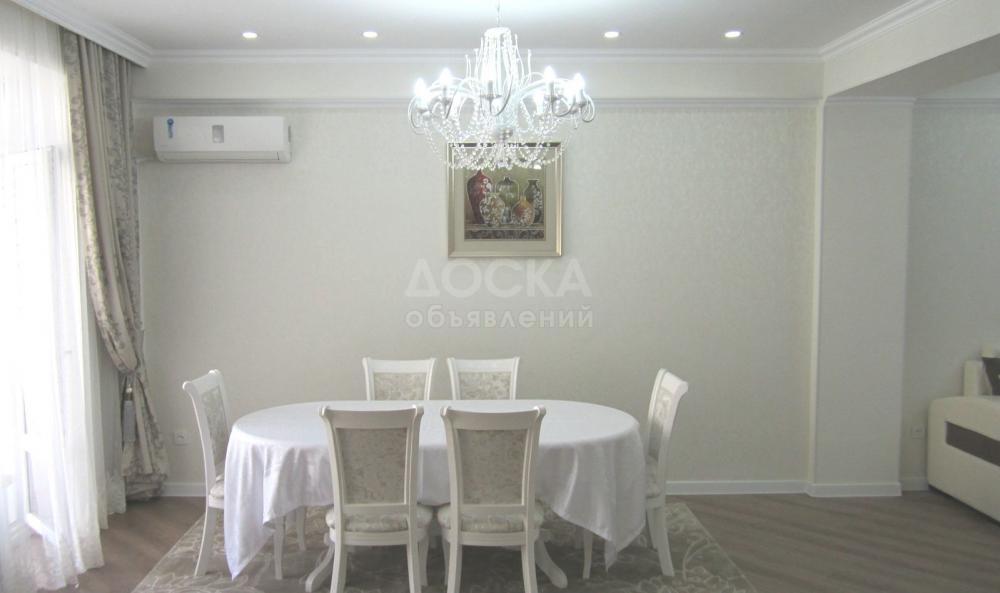 Продаю 3-комнатную квартиру, 125кв. м., этаж - 8/12, Турусбекова Рыскулова.