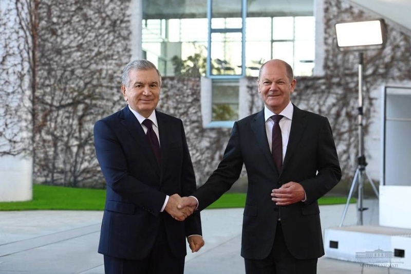 President of Uzbekistan and Federal Chancellor of Germany discuss bilateral ties - Vimarsana News