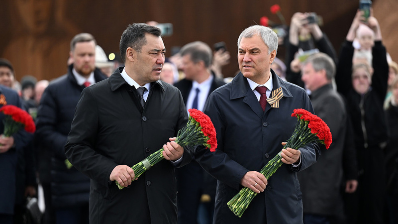 President Japarov lays flowers at Rzhev Memorial to the Soviet Soldier - Vimarsana News