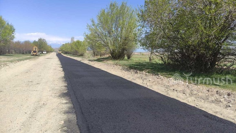 Road construction in progress in Jety-Oguz district - Vimarsana News