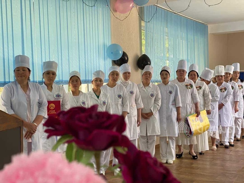 234 nurses congratulated in Aitmatov district on International Nurses Day - Vimarsana News