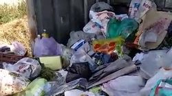 Огромная свалка мусора в Арча-Бешике. Видео