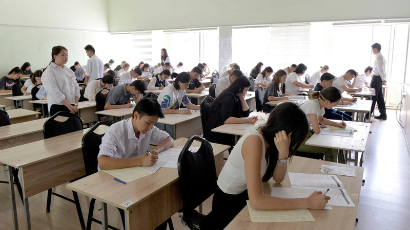 73% of school graduates take national admission test in Kyrgyzstan in 2023 - Vimarsana News
