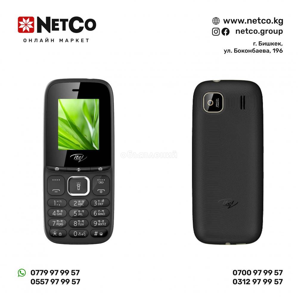 Мобильный телефон itel it2173, (black) чёрный