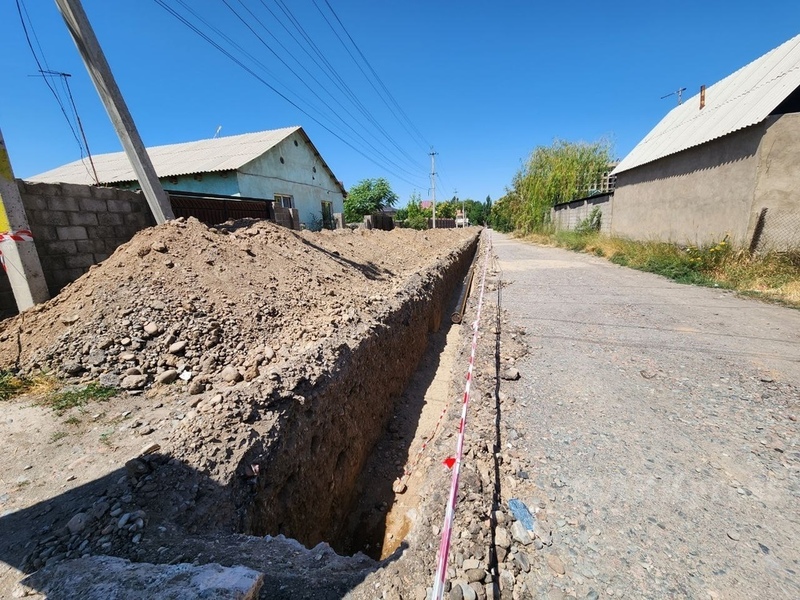 New water conduit and sewage discharge collector under construction in Bishkek - Vimarsana News