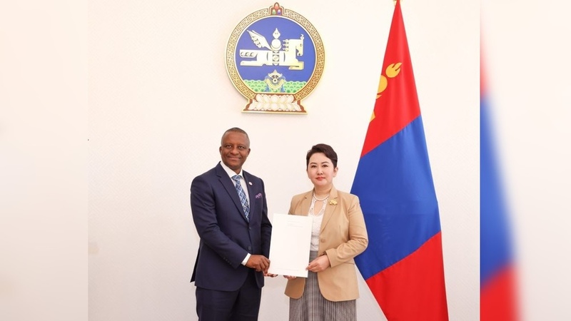 UNIDO Representative presents credentials to Foreign Minister of Mongolia - Vimarsana News