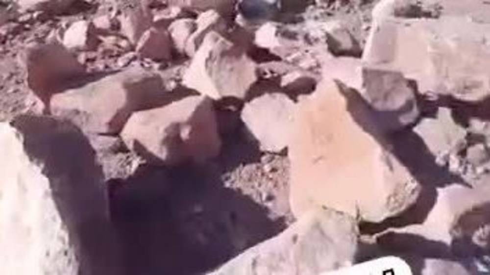 Из-за камнепада закрылась дорога Казарман—Жалал-Абад. Видео