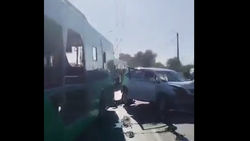 В Кара-Жыгаче столкнулись троллейбус и два авто