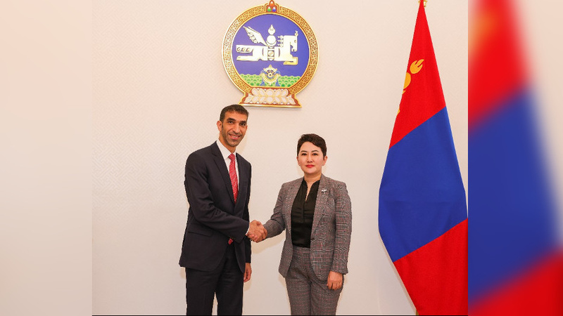 Battsetseg Batmunkh discussed strengthening relations with UAE Minister for Foreign Trade - Vimarsana News