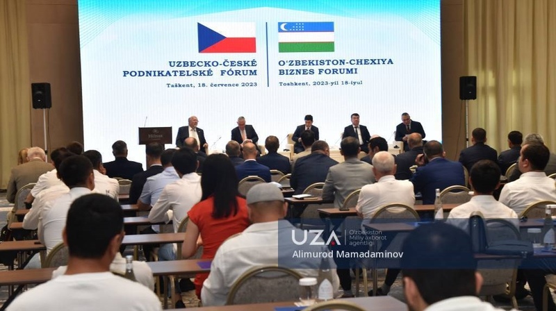 Konalo se Uzbekistán-české podnikatelské fórum