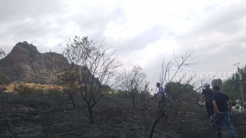 Fire on Sulaiman-Too Mountain in Osh causes damage of 386,353 soms - Vimarsana News