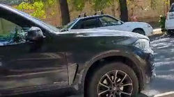 BMW X5 припарковали на «зебре». Видео