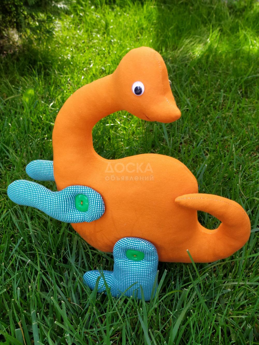 Мягкая игрушка Динозаврик (handmade)