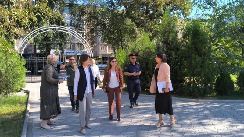 Preparedness of schools for coming academic year checked in Leninskiy district of Bishkek - Vimarsana News