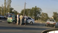 В Бишкеке на Южной Магистрали—Токтоналиева произошло ДТП