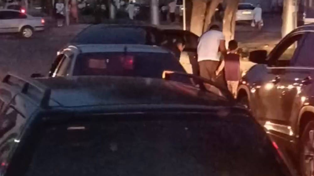 В Тунгуче легковушка сбила мальчика. Видео с места ДТП