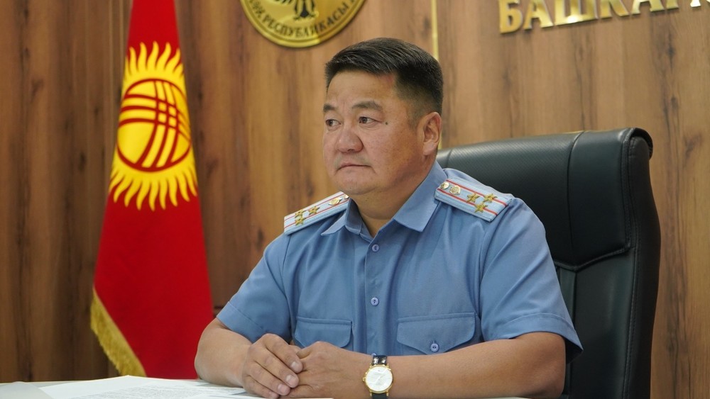 Глава ГУВД Бишкека Азамат Токтоналиев