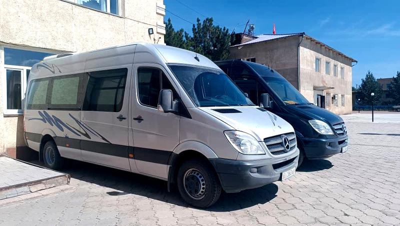 Two minibuses provided to Min-Kush residents on behalf of President Japarov - Vimarsana News