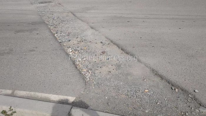 Восстанавливать испорченный асфальт в Төкөлдөше будет ...
