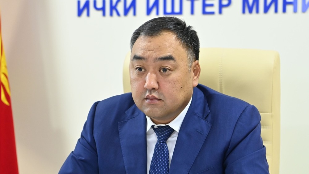 Глава МВД Улан Ниязбеков