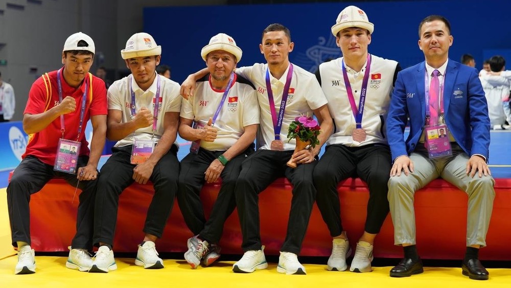 Азиатские игры: сборная Кыргызстана по ушу-саньда