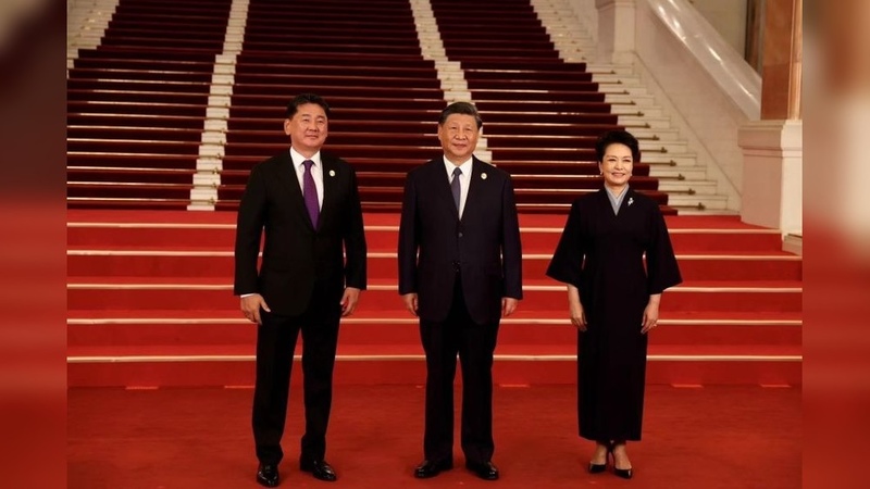 President of China Xi Jinping welcomes President of Mongolia Khurelsukh Ukhnaa - Vimarsana News