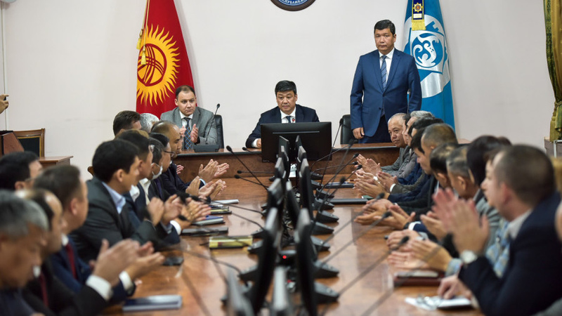 Newly appointed Mayor of Bishkek introduced to the staff - AKIpress ...