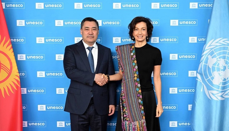 Sadyr Japarov meets with UNESCO Director-General - Vimarsana News