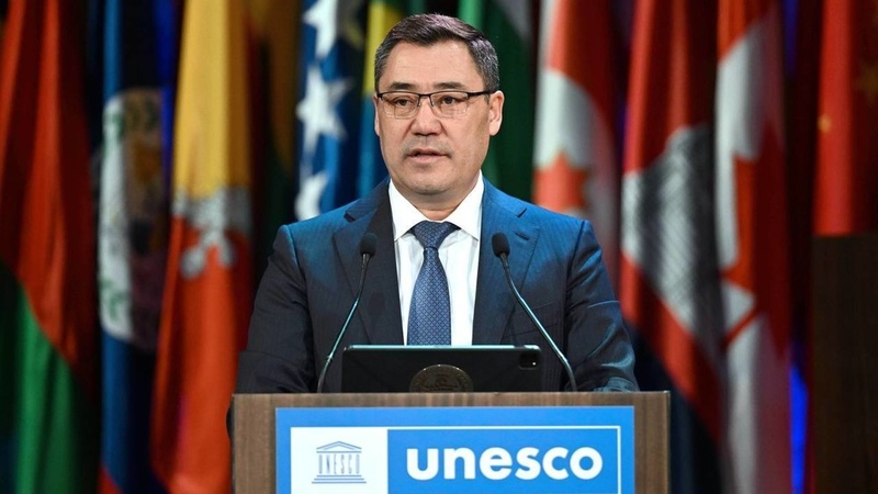 President Sadyr Japarov addresses UNESCO General Conference - Vimarsana News