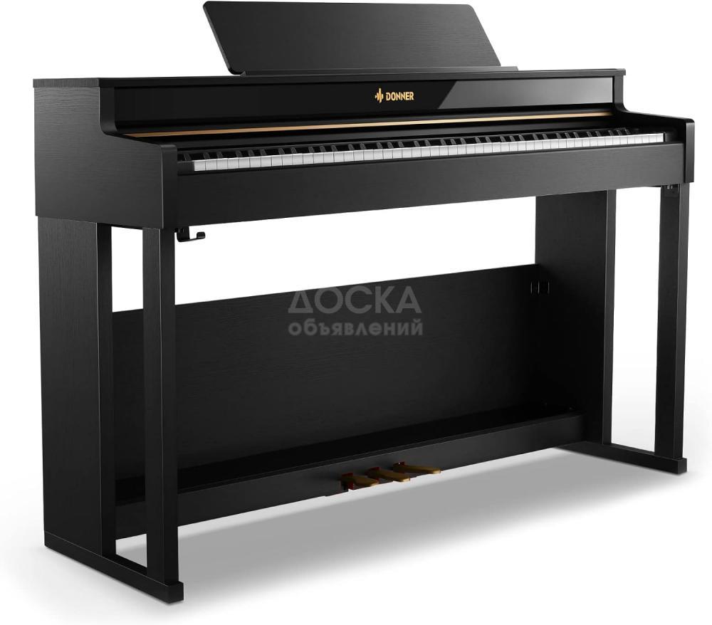 Digital Piano, Donner 88 Key Piano Weighted Keyboard, premium upright Keyboard Piano