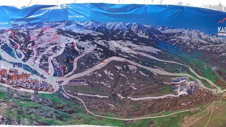 Проект строительства горнолыжной базы в Каркыре