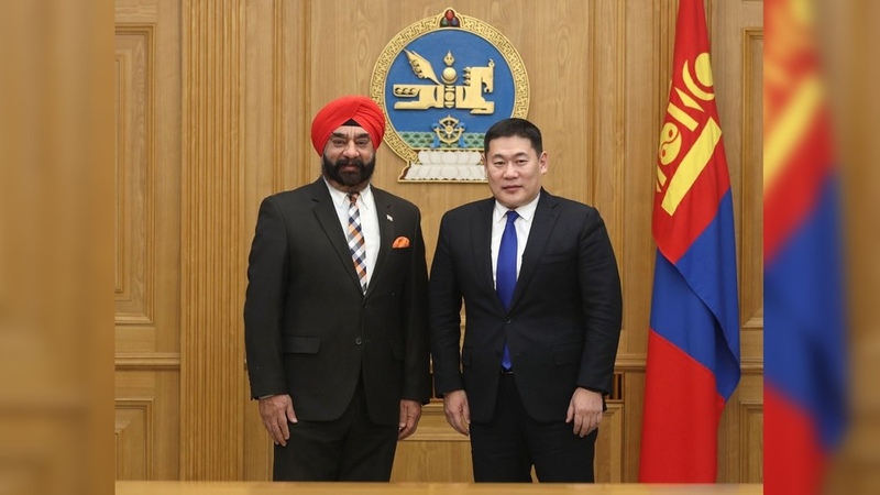 President of Mongolia receives Ambassador of India - Vimarsana News