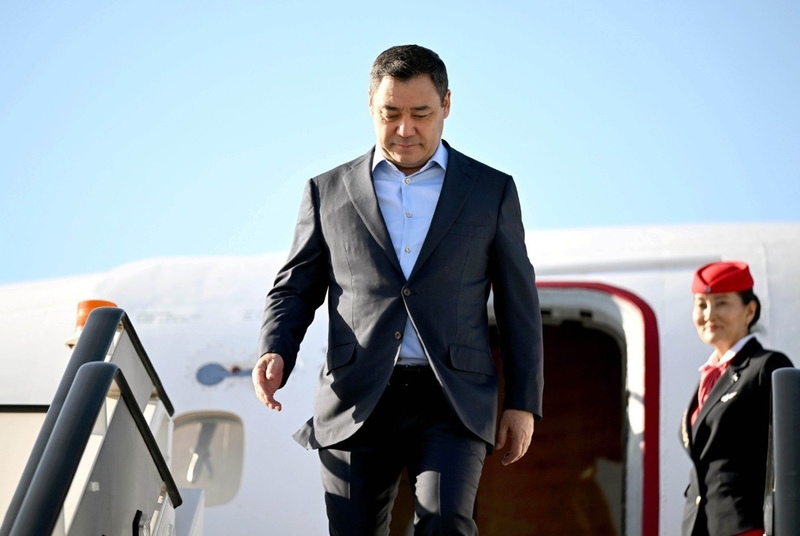 President Japarov arrives in Dubai - Vimarsana News