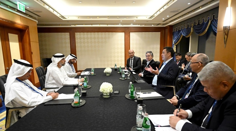 President Japarov holds talks with UAE Minister of Energy - Vimarsana News