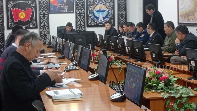 Emergency power outages are being recorded in Uzgen and KaraKulja