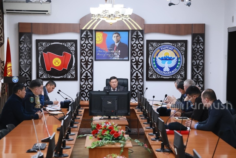 Osh authorities discuss prevention of traffic jams on key international