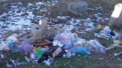 Горожанин жалуется на мусор на панораме. Видео