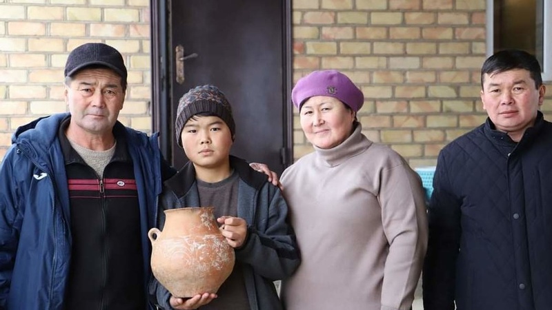 Father and son went fishing in Talas and discovered unique archaeological finds - Vimarsana News